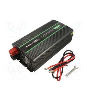 51938 Converter: DC/AC; 1kW; Uout: 230VAC; 24VDC; 135x290x75mm; Ppeak: 2kW lyfimyxWXV0Bf0RwKX-Vf0pFPROwmKxg84C-QUqErdE