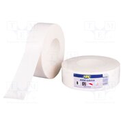 AW10050 Tape: duct; W: 100mm; L: 50m; Thk: 0.3mm; white; natural caoutchouc sOVpRrcpvG4Qf1kT8oYKTc6lGqp2BFQmTSzuhquzpKg