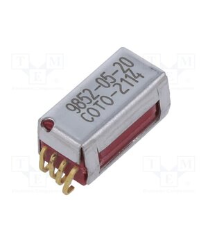 9852-05-20 Relay: reed switch; SPDT; Ucoil: 5VDC; 0.2A; max.30VDC; max.30VAC Xkew4qwjHlLNvd3617nykkgLuau2XGwkeaNZdqHBVEQ
