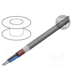 23062 Wire; SiHF; 2x0.75mm2; Cu; stranded; silicone; brown-red; -60÷180°C ljtMBEA2F637nKywjA08SupAdj8_GGyjgZq8MrYTF9c