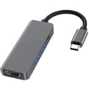 USB Type-C uz HDMI adapteris + 2 x USB 3.0, mikro USB

 CKAMMHL03.jpg