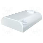 61.6050000 Enclosure: wall mounting; X: 80mm; Y: 120mm; Z: 25mm; ABS; white AsS0PZHXtTa_VVksvolMIaFpc8AGdCjX5U85iosXaqI