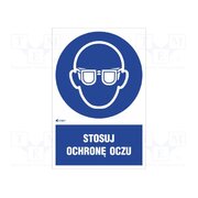 IM/004/1/C1/F Safety sign; regulatory; self-adhesive folie; W: 200mm; H: 300mm P4Ka_u-Ol1XTpp3FTlO3FNditHU3VWLQR67n3zDnq4M