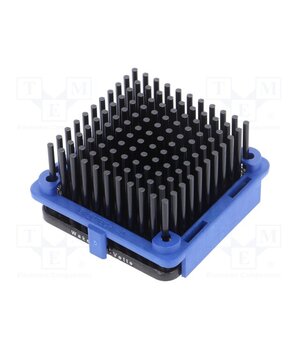 910-40-2-23-2-B-0 Heatsink: extruded; grilled; BGA; black; L: 40mm; W: 40mm; H: 22.6mm NvyMX1mSE8aSU83N-dMVhGKa9xXWQokcDlyJ1SFv22c