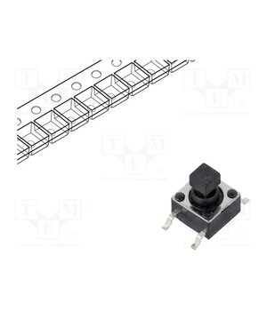 TL3301SPF160QG Microswitch TACT; SPST-NO; Pos: 2; 0.05A/12VDC; SMT; none; 1.57N QQQrLz3RwNZ8L57ILZmZ87883dr8KVfeW7odNta9uWM