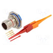 D38999/24FA98PN Connector: military; socket; male; PIN: 3; straight; crimped; 7.5A GxrfKsEaUpSO4z5Zxg6UcWJhc71WdhnJim7lJGLpvQU