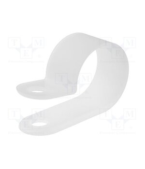 FIX-CC-8 Fixing clamp; Cable P-clips; ØBundle : 17mm; polyamide; natural 7ca1rF0pEjqFhrXvmEb5Xj36_i-XXjEnvMwsobt2fCM