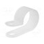 FIX-CC-8 Fixing clamp; Cable P-clips; ØBundle : 17mm; polyamide; natural 7ca1rF0pEjqFhrXvmEb5Xj36_i-XXjEnvMwsobt2fCM