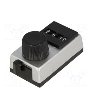 15A11B10 Precise knob; with counting dial; Shaft d: 6.35mm; Shaft: smooth eIht6NvFQOcI-7DjsCnB-Z-DKNb0Ww41wZ4SadwMZwo