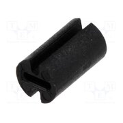 FIX-LEDH-7.5 Spacer sleeve; LED; Øout: 4.5mm; ØLED: 3mm; L: 7.5mm; black; UL94V-2 Ld8nuArxxOO-KQR3M1hJuz_rWCxArD6X72ZWZZyq-WQ