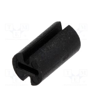 FIX-LEDH-7.5 Spacer sleeve; LED; Øout: 4.5mm; ØLED: 3mm; L: 7.5mm; black; UL94V-2 Ld8nuArxxOO-KQR3M1hJuz_rWCxArD6X72ZWZZyq-WQ