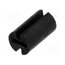 FIX-LEDH-7.5 Spacer sleeve; LED; Øout: 4.5mm; ØLED: 3mm; L: 7.5mm; black; UL94V-2 Ld8nuArxxOO-KQR3M1hJuz_rWCxArD6X72ZWZZyq-WQ