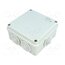00816 Enclosure: junction box; X: 100mm; Y: 100mm; Z: 50mm; wall mount h10wuOZJwEbJk4Kdtcopd_kMJbuBAiMzTv6B7AnLMWQ