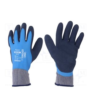 52971 Protective gloves; Size: 10,XL; blue; latex,polyamide; Aqua p8k0TZ2Bxan7EHx0bWwQ8PdkJ0Fjq3fznBPMW0pqYsw