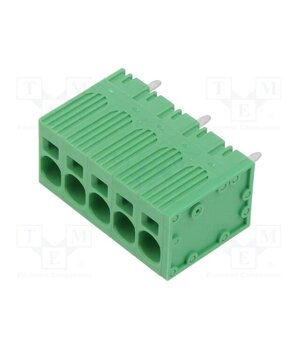 EB167A-05-M-180 Connector: PCB terminal block; terminal; 40A; 600V; straight; 1x5 JaMnrXXghZyeFgD66QAx2O9TIliVK_INyj68bxh-bKQ