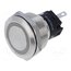 82-6151.0154 Indicator: LED; flat; white; 24VDC; 24VAC; Ø22mm; 82; connectors SF0ZF8w0WXLrlJLgnXCCyzPHZKNFT-mKX-8pW-2y8Sw