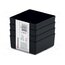 KBS1111-S411 Container: cuvette; black; 110x110mm; 4pcs; KBS1111; UNITE BOX SO-3QTeZqUPY2JeaRBlApGJUuxhSnqxULn5KA4W7nCs