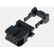 CONNECTOR IDC  6pin Female,  for Ribbon Cable