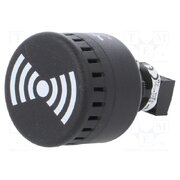 813500405 Signaller: sound; buzzer; 24VDC; 24VAC; ESM; IP65; black; on panel 6qLKpOnzN89GURLsXRx5IWJmFw5EXS0otTqXnXBMLKQ