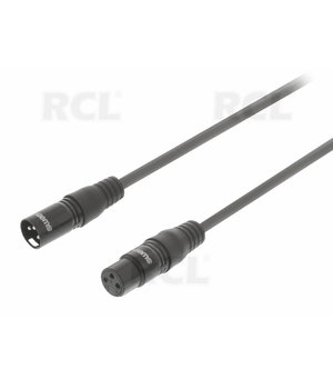 MIKROFONA KABELIS XLR (F) <-> XLR (M) 1,5 m

 CKA710_2W.JPG