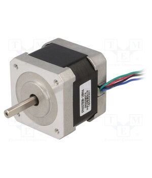 STEPPER MOTOR BIPOLAR 42X38MM 2.8V 1.7A Motor: stepper; 2.8VDC; Shaft: D spring; max.632.8mNm; 1.68A m0Ojid7zgn0blM9ba3ZrZgvpUWmBwyVDQFJm12jo3lU