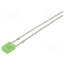 OSG5TA7BA4B LED; green; rectangular; 3.2x3.2x4.15mm; 330÷500mcd; 100°; 20mA pOqDq8cGlV4TRrW4yjg_3kI1VSMlWF68PBU_-iMIGkY