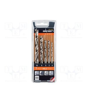 0000600114100 Drill set; for wood; steel; blister; PROFI HOLZ; wood,chipboard lYJpQPs6cNLUuY4EC9ZO1F_4uPsxGDHBSdunyTGQ2VQ