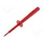 402-IEC-CATIV-R Measuring tip; 16A; red; Socket size: 4mm WjayoA6dmi2ObDs6hEYjeOIe97VOTxwpj8r2pTNSZww