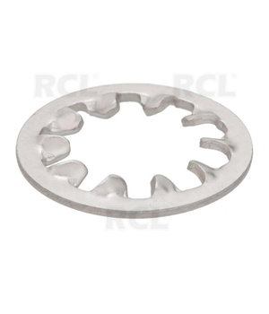 Iekšēji zobaina paplāksne, M6 D=11 mm, h=0,7 mm, DIN6798, 15 gab.

 ITV98M6A.jpg