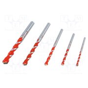 0000100705100 Drill set; steel; plastic cassette; PROFI MULTICUT; 5pcs. pTcd06hD6KFVAEzXNMDe4BJmK5jrdnI6VOLWKLx4s34