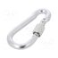 KSZ.6.60 Carabiner; steel; for rope; L: 60mm; zinc; 6mm; with protection Vq4DtxDJuI3Ir8B4OwrL6zxNoCXPLqvljjKEeoZcoFI