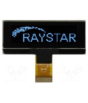 REX012832ABPP3N00000 Display: OLED; graphical; 2.22"; 128x32; Dim: 62x24x2.35mm; blue cuOPKKS99tfJRqDbMJcsfibZIU1kDDENU6Jn50IQqpo