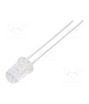 504UVAC2V-Q5D LED; UV-A; 25°; 15mA; 395nm; 2.8÷4VDC; THT; Front: convex; 270mcd SNFBVg7Vch8kzMEhIoGkHSsM2Ub9-7shY9xhUo0JlAM