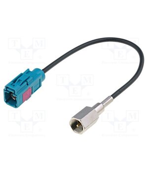 A9540 Cable; 0.15m; Fakra socket,FME male; straight BhHmX7OxLJjg928Af46iJYyo5BWMj1xGIzQZJjX7jrw
