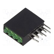 H485CGDL LED; in housing; 1.8mm; No.of diodes: 4; green; 2mA; Lens: diffused QG0X9MGMAIWrk6TiUsssV5v4I8NHpZTTO3IQJ9ZdKkA
