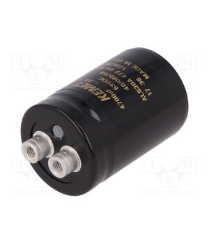 ALS30A472DA063 Capacitor: electrolytic; 4.7mF; 63VDC; Ø36x52mm; Pitch: 12.8mm 9kScNuFh1GX6ky3VxkyX8j7d3O_Jlcv6dBeVbM5E_0s