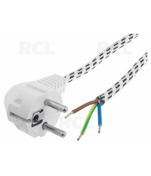 KABELIS 230V 3x0,75mm, karstumizturīgs - tekstilmateriāls, 1,5m

 CKA247_1.jpg