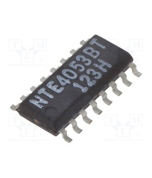 NTE4053BT IC: analog switch; multiplexer; SO16; 3÷18VDC; 600uA; CMOS n0Kcd7roZo_9gJH36HRTJsKtnY4ucwm_CvyddRc7niQ