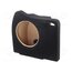 FBALFA02 Car loudspeaker enclosure; MDF; black; 250mm; Grooving: 272mm uNpC6LxMufTbwACjSpYQ8lWrGSTr967bV4y1yrmFiEA