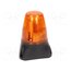 LEDA100-01-01 Signaller: lighting-sound; 10÷17VDC; 10÷17VAC; LED x8; orange thyfZCftHwWLRNHgvQge5d07apOMJwXMd3HLuQrHfl4