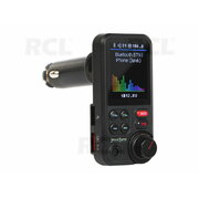 FM-трансмиттер Bluetooth 5.0+QC3.0 + зарядное устройство 1x5V/1A, 1x QC3.0 (23W)