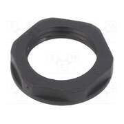 166-50143 Nut; PG11; polyamide 66; black; Thread: PG; -50÷135°C hYEvAsBPmaZpv3Pp4bJpKoGKM6CYzJ4ktV1fzHafJK4