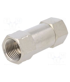 6062 1/2 Check valve; Working press: 2÷8bar; nickel plated brass CRySMUWjr3SiOvGb2LGp0tUBKZJCnUqlO1rFQxbe3dY