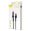 KABELIS 2.0 USB A <-> USB-C (Type C), Super Quick Charge 40W 5A, 1m pynė, CATKLF-PG1, Baseus CKAK164J1+2.jpg