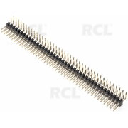 PIN HEADER 2x40 soldered/right-angled, RM=2mm