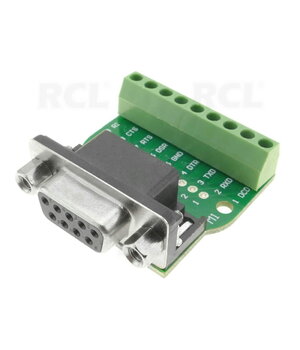 ADAPTERIS D-SUB 9pin ligzda / terminālis

 CLIMADL.jpg