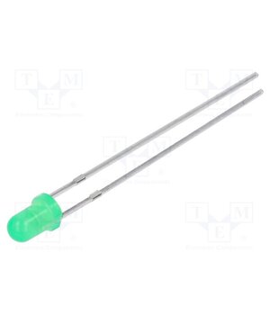 N0G64L32 LED; green; 3mm; 3500÷5000(typ)-6500mcd; 50°; Front: convex; 85mW jFldNDsT5v88zwZqPJ5CmqGdKjOKSkObDnLySSlUJPk