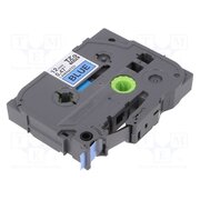 TZE-531 Tape; 12mm; 8m; blue; Character colour: black; laminated,glued 4bTCoS2N_W6U506rg2FEWXzh98jLf1Otx1Y_yN5IlSw