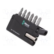 05056296001 Kit: screwdriver bits; Pozidriv®; 25mm; PZ1,PZ2,PZ3; 7pcs. 8Na4msCennTRHCpfCucmkQPXpU4iRus6foOqmhfY-DI