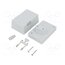Z10AJ ABS Enclosure: for power supplies; X: 54mm; Y: 81mm; Z: 46mm; ABS; grey XmwUedDxNLFKVKVLB6RDPmIK3iS3pUR9ThlvVxKpgWw